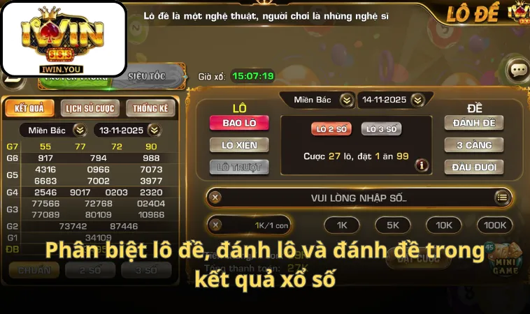 Phân biệt lô đề, đánh lô và đánh đề trong kết quả xổ số